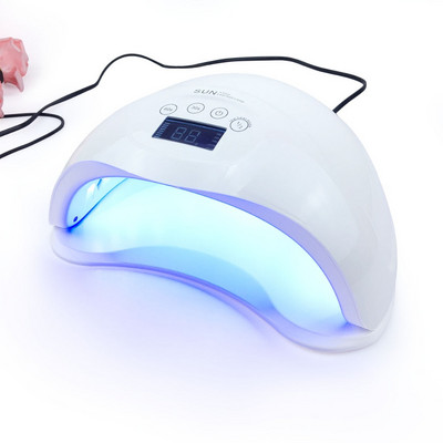 48W Nail Dryer Lamp LED UV Nail Dual Hands Lamp Curing for UV Gel βερνίκι νυχιών DFDF