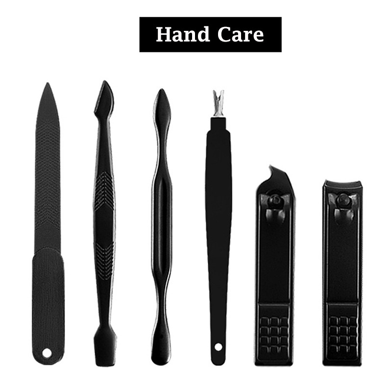 Brainbow Professzionális 18db/csomag Pro köröm manikűr készlet és készlet nőknek Férfi arc-/láb-/kézápoló körömvágó pedikűr eszközkészlet