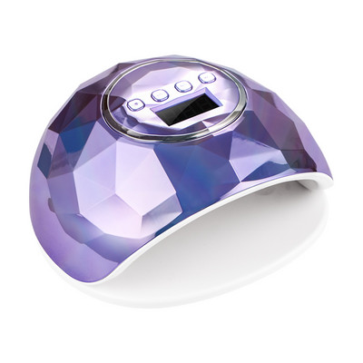 Uscător de unghii colorat Lampă UV LED pentru unghii pentru toate tipurile de adeziv cu gel pentru unghii 39 de margele Uscare rapidă cu lampă cu gel cu senzor inteligent
