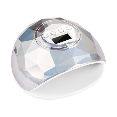 Uscător de unghii colorat Lampă UV LED pentru unghii pentru toate tipurile de adeziv cu gel pentru unghii 39 de margele Uscare rapidă cu lampă cu gel cu senzor inteligent