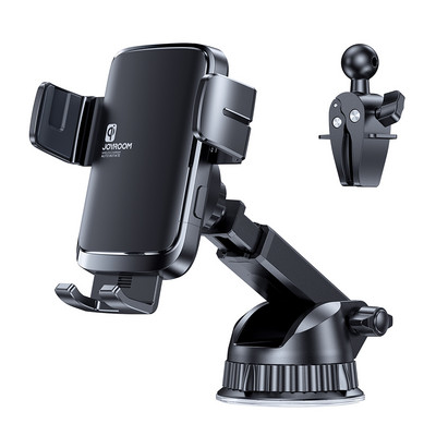 Suport pentru telefon pentru mașină Joyroom 15W Încărcător fără fir Încărcător pentru mașină, ventilație rotativă stabilă Suport pentru telefon Suport pentru încărcător auto