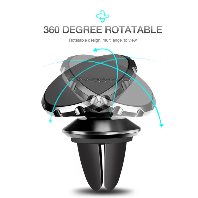 Cafele Suport pentru telefon auto Suport magnetic pentru ventilație magnetică Suport smartphone pentru mașină pentru telefon mobil Xiaomi Suport mobil pentru mașină Universal