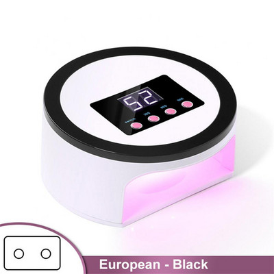 135W LED körömszárító lámpa körmökhöz UV lámpa gyöngyök szárítás minden géllakk USB töltés professzionális manikűr köröm lámpa felszerelés
