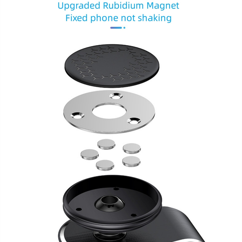 Magnetski držač za telefon u automobilu Okretni magnetni držač Univerzalni stalak za telefon GPS podrška za Xiaomi Huawei iPhone Samsung stalak u automobilu