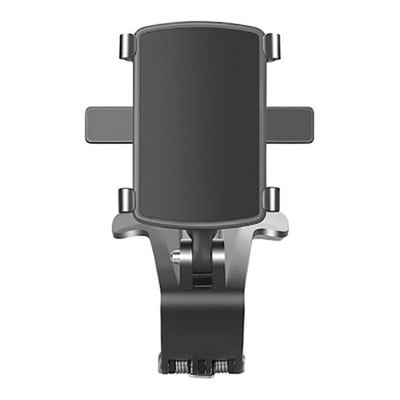 SYRINX autós tartó Easy Clip rögzíthető állvány Állítható cellás okostelefon-tartó fekete Univerzális mobiltelefon GPS-kijelző konzolhoz