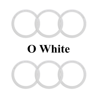 6 tk rõngas Magsafe magnetilise juhtmevaba laadija jaoks iphone 14 Pro Max 13 12 mini universaalse metallist kleebisega magnetiga auto hoidiku plaat