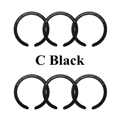 6 tk rõngas Magsafe magnetilise juhtmevaba laadija jaoks iphone 14 Pro Max 13 12 mini universaalse metallist kleebisega magnetiga auto hoidiku plaat