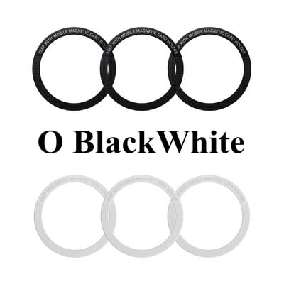 6 tk rõngas Magsafe magnetilise juhtmevaba laadija jaoks iphone 14 Pro Max 13 12 mini universaalse metallist kleebisega magnetiga auto hoidiku plaat