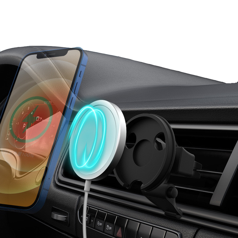 6 tk rõngas Magsafe magnetilise juhtmevaba laadija jaoks iphone 14 Pro Max 13 12 mini universaalse metallist kleebisega magnetiga auto hoidiku plaat