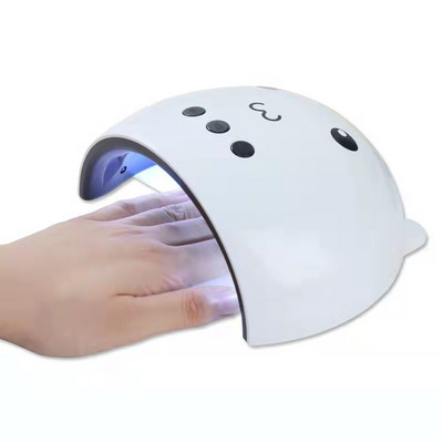SUN T14 körömlámpa 36W kis hordozható gél körömlakk szárító lámpa UV Led lámpa Intelligens időzítésű három fokozatú állítható manikűr lámpa