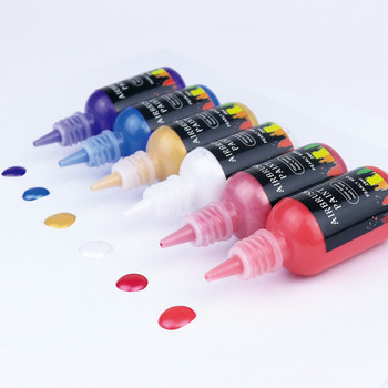 12/6Colors/Set Airbrush Nail Polish Art Inks Σετ Ακρυλικό Σετ μελανιού Airbrush Nail Pigments Στένσιλ νυχιών Εργαλεία βαφής νυχιών