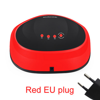 Cea mai nouă lampă pentru unghii de 72W de mare putere cu buton temporizator Senzor inteligent Ecran LCD Uscător de unghii cu spațiu mare Lămpi UV LED