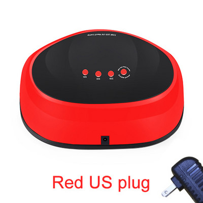 Cea mai nouă lampă pentru unghii de 72W de mare putere cu buton temporizator Senzor inteligent Ecran LCD Uscător de unghii cu spațiu mare Lămpi UV LED