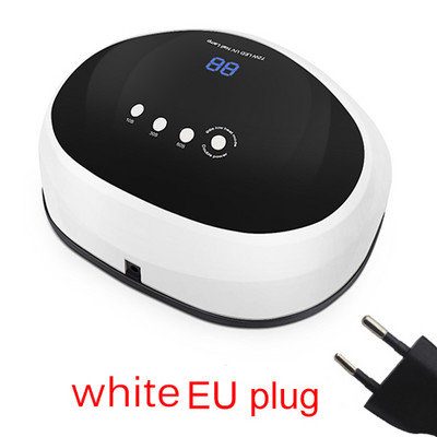 Cea mai nouă lampă pentru unghii de 72W de mare putere cu buton temporizator Senzor inteligent Ecran LCD Uscător de unghii cu spațiu mare Lămpi UV LED
