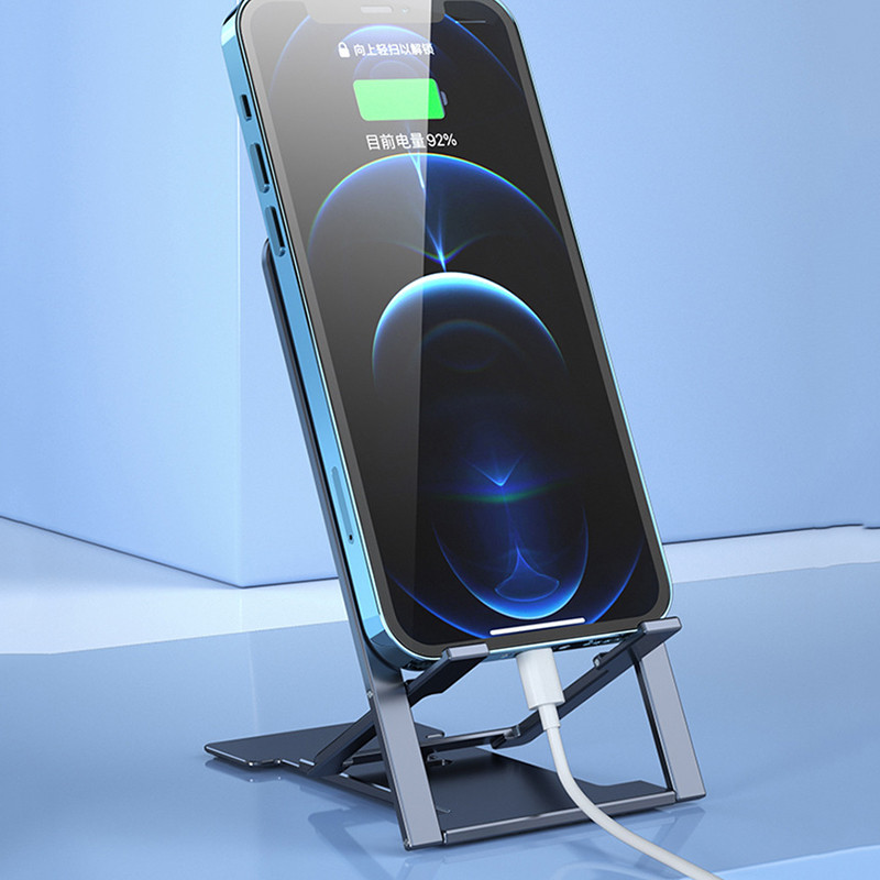 2022 Mini desktop pliabil multi-unghi suport pentru telefon mobil suport din plastic gol pentru tabletă portabil pentru Iphone 12 11 8 7 pro Suport