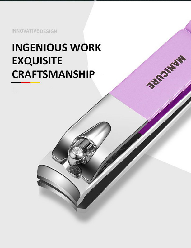 Profesionalus manikiūro rinkinys 12/16 vnt. pilnai funkcionuojantis nerūdijančio plieno pedikiūro rinkinys su odiniu nešiojamu dėklu Idea Dovana