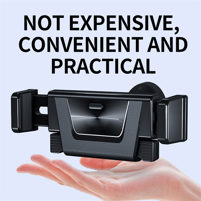 DL S5 Στήριγμα τηλεφώνου αυτοκινήτου Gravity Air Vent Mobile Stand για κινητό τηλέφωνο 5,2-7 ιντσών Smartphone Βάση στήριξης GPS Βάση τηλεφώνου στο αυτοκίνητο