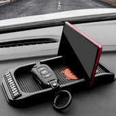 Suport pentru telefon DL pentru bord Suport mobil în mașină Suport pentru telefon mobil Suport de depozitare consolă multifuncțional pentru iPhone 13 12 Samsung