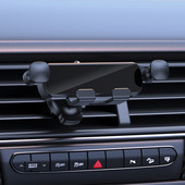 Suport pentru telefon mobil DL Mini Gravity în mașină Suport cu clemă pentru aerisire Suport pentru telefon mobil Suport GPS pentru iPhone Samsung Suport pentru telefon auto