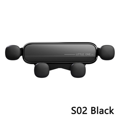 Suport pentru telefon mobil DL Mini Gravity în mașină Suport cu clemă pentru aerisire Suport pentru telefon mobil Suport GPS pentru iPhone Samsung Suport pentru telefon auto