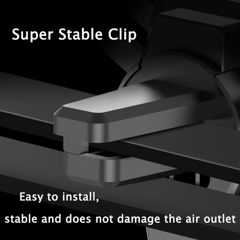 Autós légtelenítő klipre szerelhető telefontartó Mobiltelefontartók autóban univerzális gravitációs autótelefonok állvány támogatása iPhone Xiaomi LG készülékhez