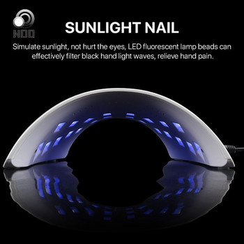 Στεγνωτήρας νυχιών 24LED UV LED Λάμπα Μανικιούρ Νυχιών Στεγνωτήρας Νυχιών για όλα τα Πόδια Βερνίκι νυχιών Gel Gel Ice Lamp Display For Professional Nail Art Tool