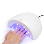 SUNone 24/48W nagų lempa UV lempa gelinis nagų lakas LED ledo lempos manikiūro džiovinimo mašina visiems geliniams nagams Art Curing Nagų džiovintuvas