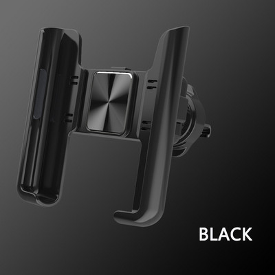 Air Vent Clip autós telefontartó Mobiltelefon rögzítő állvány 360°-ban elforgatható GPS-támogatás Univerzális mobiltartó iPhone Samsu készülékhez