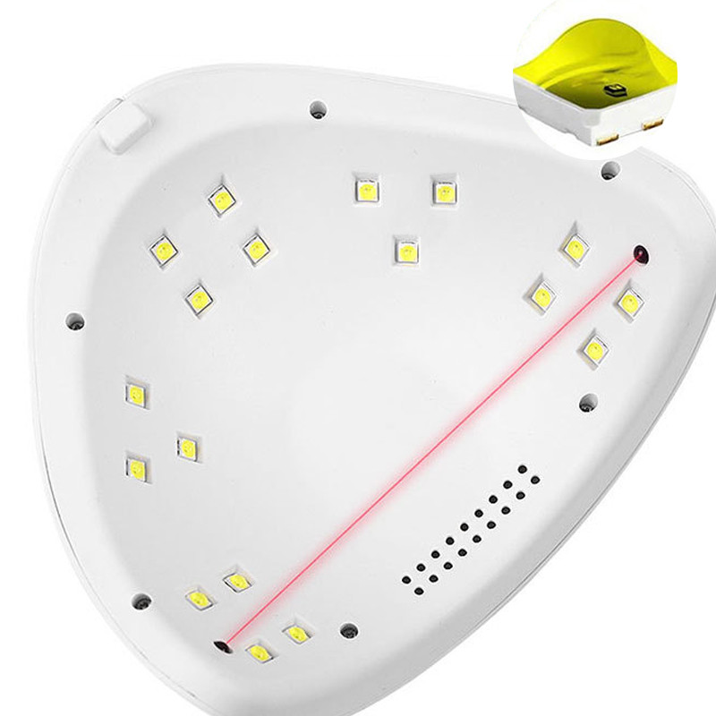 18LEDS UV lámpa köröm kellékek profiknak Hordozható 36W manikűr kiegészítők Professzionális körömfelszerelés Lámpák szárítás