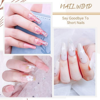 Σετ μανικιούρ με τζελ νυχιών Phoenixy Poly Extend Building Gel Kits Extension Nail Art Extension UV LED Λάμπα νυχιών Need Poly Nail Extension