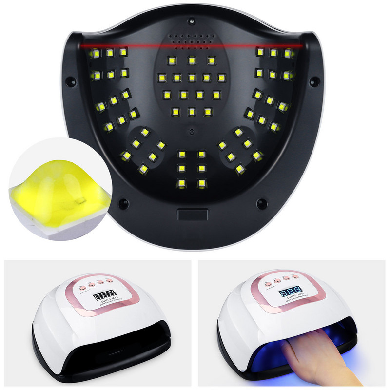 UV LED lampa za nokte za brzo sušenje gela za sušenje laka za nokte 57LEDS LED lampa za kućnu upotrebu s automatskim senzorom za salon za manikuru