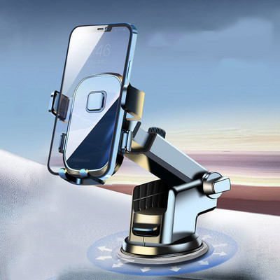 Automobilinio telefono laikiklis Sucker telefono laikiklis automobiliniame išmaniojo telefono laikiklio stovas Mobilus mobilusis GPS palaikymas, skirtas iPhone 12 Xiaomi Samsung Huawei