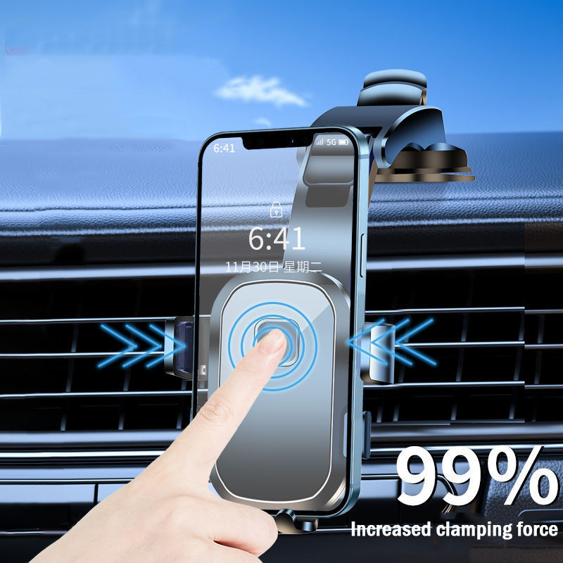 Automobilinio telefono laikiklis Sucker telefono laikiklis automobiliniame išmaniojo telefono laikiklio stovas Mobilus mobilusis GPS palaikymas, skirtas iPhone 12 Xiaomi Samsung Huawei