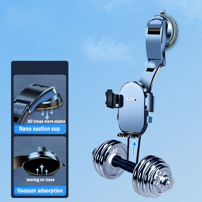 „Sucker“ telefono laikiklis Universalus automobilio telefono laikiklis Mobiliojo telefono stovo „iPhone 13 12 Xiaomi Samsung Huawei“ mobiliojo GPS laikiklio palaikymas