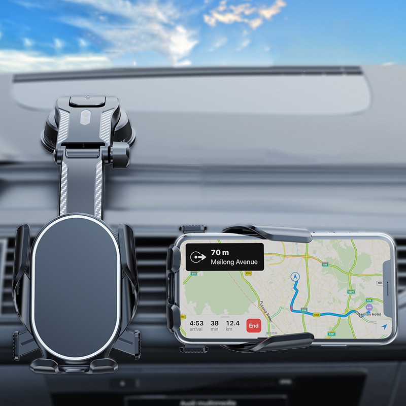 Autós telefontartó Autós állvány mobiltelefonhoz GPS rögzítési támogatás iPhone 13 12 11 Xiaomi HUAWEI Samsung Sucker telefontartóhoz az autóban