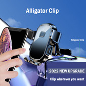 Suport pentru telefon auto cu clemă de crocodiș Suport GPS Suport pentru telefon Smartphone În mașină Dedicat pentru oglinda retrovizoare