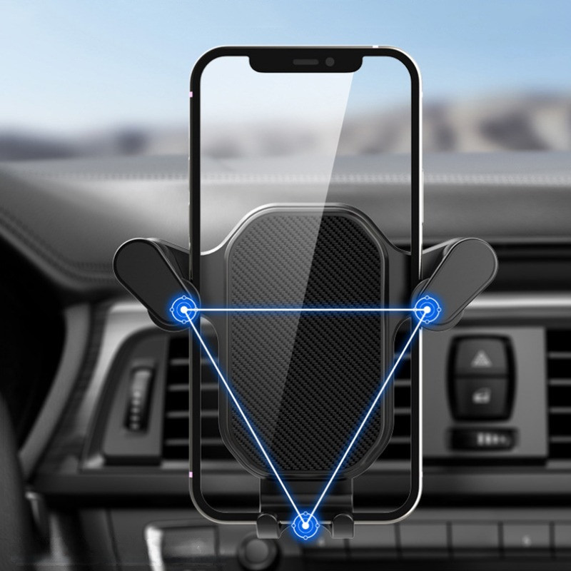 Univerzalni držač za telefon u automobilu Gravity Mobile Stand GPS podrška Nosač za ventilacijski otvor za automobil za IPhone 13 12 11 Pro Max Xr Xiaomi Samsung