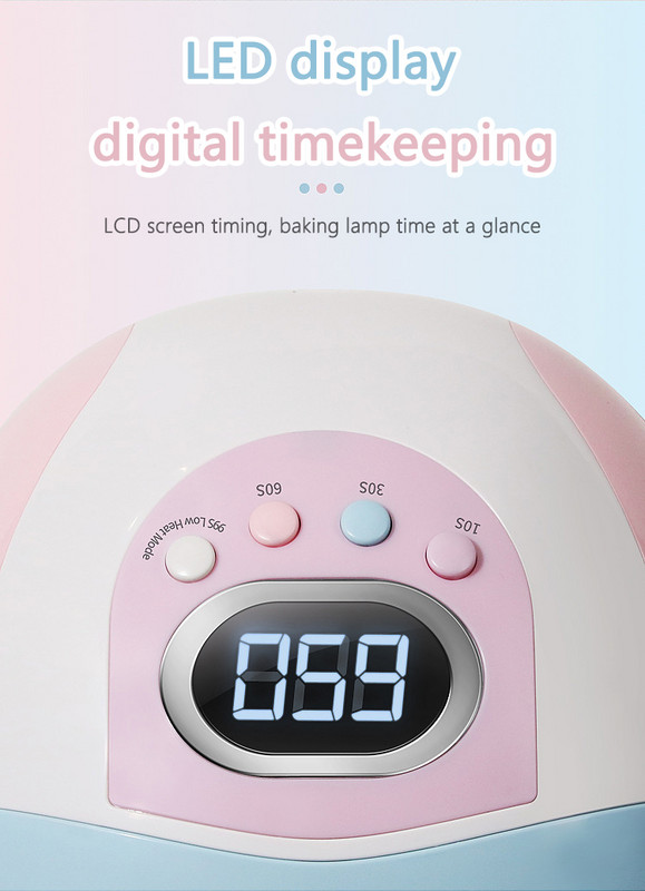 2022 Körömlámpa sütőlámpa Új körömlámpa fényterápiás gép LED Smart Induction Sun Nail Machine körömszárító