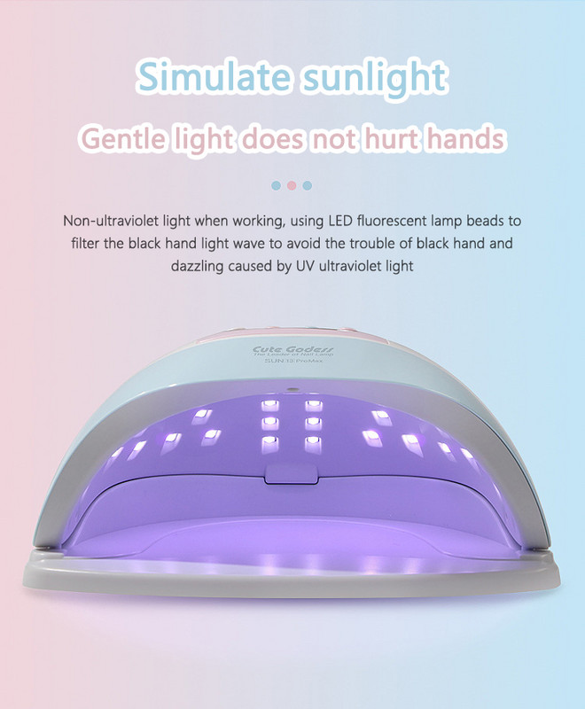 2022 Körömlámpa sütőlámpa Új körömlámpa fényterápiás gép LED Smart Induction Sun Nail Machine körömszárító