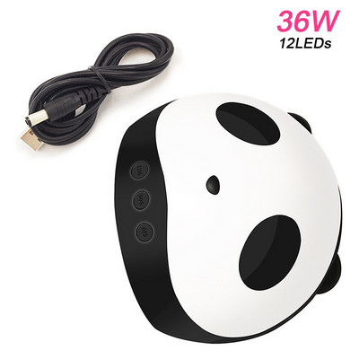 NOU 150W LED Lampă pentru unghii Uscător de unghii pentru uscare UV Gel Lac Lampă de vindecare Ventilator de răcire încorporat Instrumente de manichiură cu sincronizare inteligentă