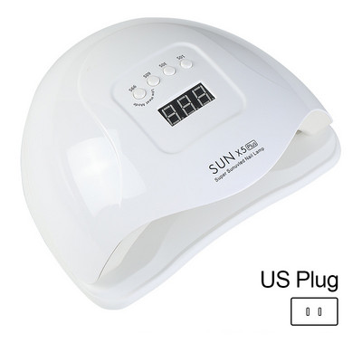 72W SUN X5 PLUS UV LED lampa 10s/30s/60s/99s Tajmer za sušenje noktiju UV LED svjetlo za sušenje gela za nokte Lampa za sušenje noktiju Stroj za alat za njegu