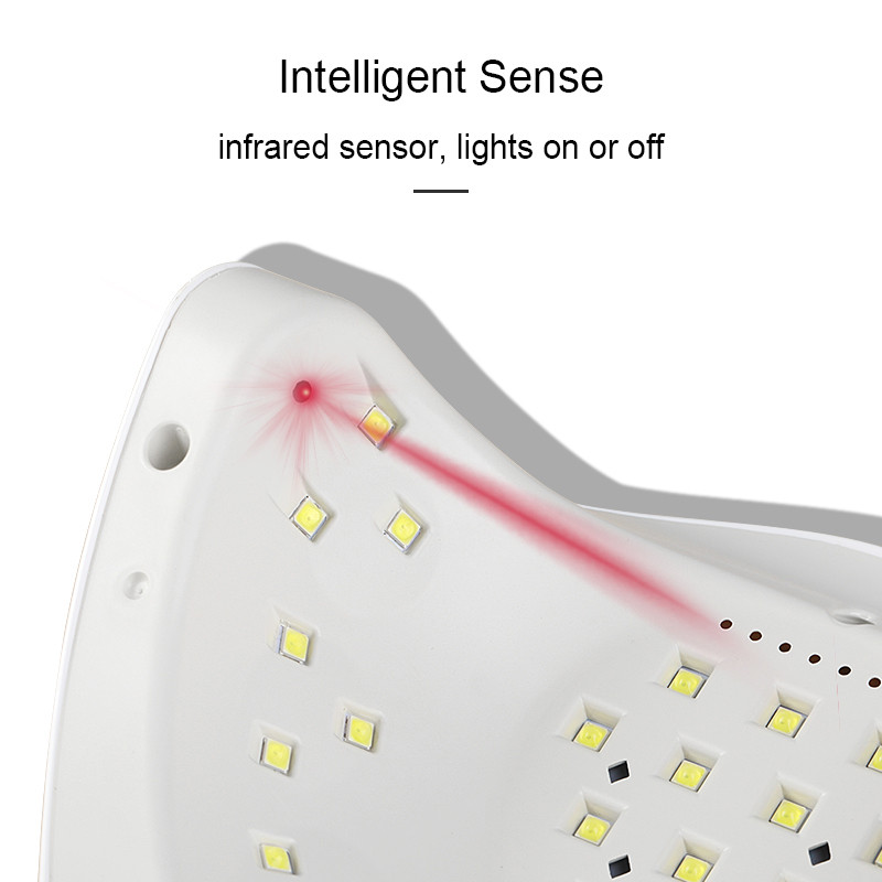 72W SUN X5 PLUS UV LED lampa 10s/30s/60s/99s Tajmer za sušenje noktiju UV LED svjetlo za sušenje gela za nokte Lampa za sušenje noktiju Stroj za alat za njegu