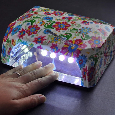 Sa senzorom LED svjetiljka za nokte Sušilo za nokte U obliku dijamanta 36W LED CCFL alati za sušenje noktiju za UV gel lak za nokte Art alati Dimond