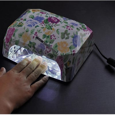 Sa senzorom LED svjetiljka za nokte Sušilo za nokte U obliku dijamanta 36W LED CCFL alati za sušenje noktiju za UV gel lak za nokte Art alati Dimond