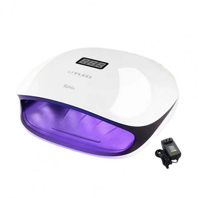 Digitális kijelző időzítési funkció UV körömszárító levehető talp 48W UV LED körömlámpa gél lakk szárító gép manikűr eszközök
