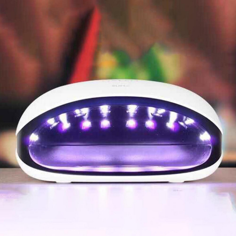 Digitális kijelző időzítési funkció UV körömszárító levehető talp 48W UV LED körömlámpa gél lakk szárító gép manikűr eszközök