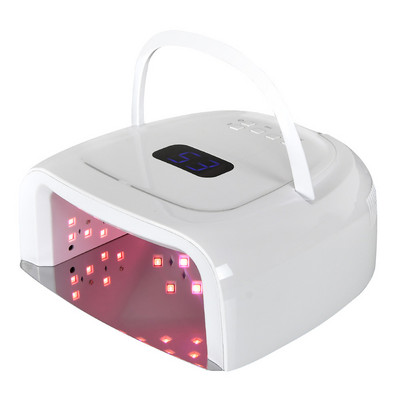 60W újratölthető körömlámpa S20 vezeték nélküli géllakk szárító manikűr gépi pedikűr lámpa vezeték nélküli köröm UV LED lámpa 15600mAh