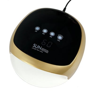 SAMVI SUN4 Plus 52W UV lámpás körömszárító köröm manikűrhöz Smart Sensor Timer LED Screen Kikeményítő Összes gél lakk UV LED körömlámpa