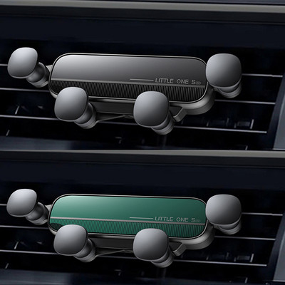 Universāls Gravity automašīnas tālruņa turētājs gaisa ventilācijas atveres mobilā tālruņa turētāja statīva balsts iPhone 14 13 12 Pro Xiaomi automašīnas gaisa izvada stiprinājums