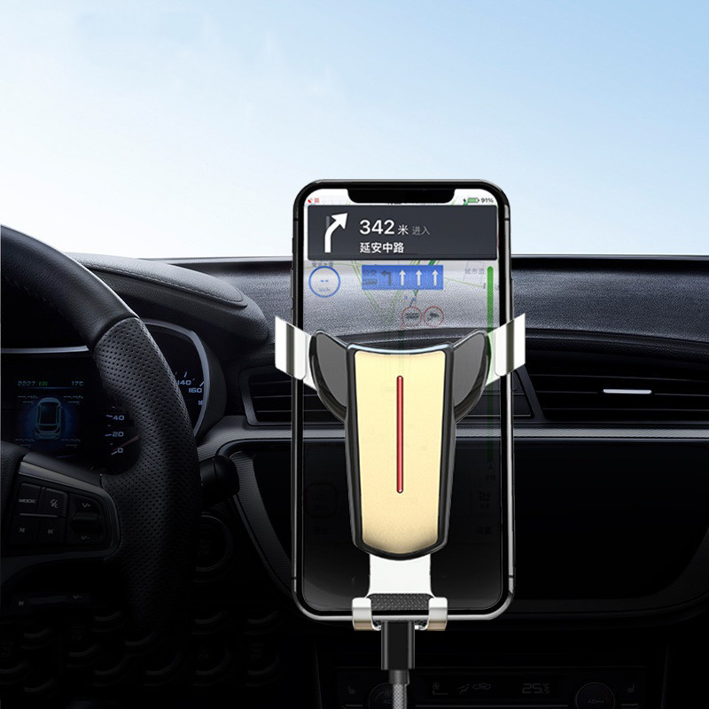 Držač za auto za telefon Stalak za montiranje na ventilacijski otvor za automobil Univerzalni gravitacijski držač za telefon Stalak za mobitel Podrška za iPhone 12 13 Xiaom